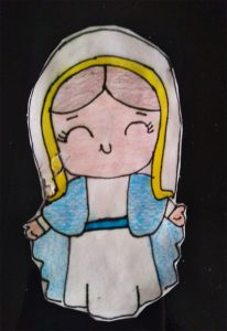 virgen-maria - Dibujando con Vani