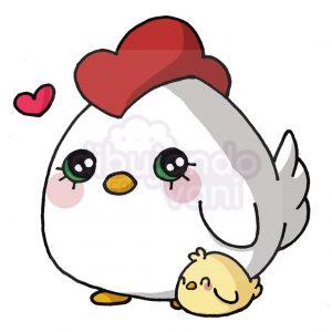 gallina kawaii