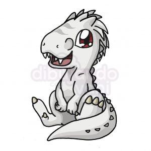 dinosaurio indominus rex kawaii