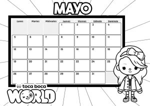 mayo toca boca 2025 para imprimir