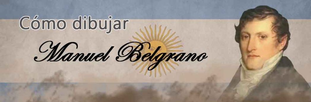 Como dibujar a Manuel Blegrano kawaii
