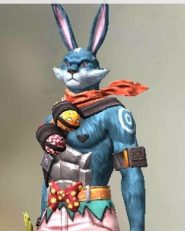 Como dibujar conejo de free fire kawaii