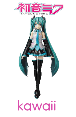 Como dibujar a miku kawaii