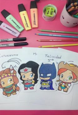 portada expresiones kawaii