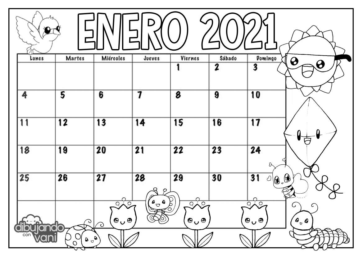 Featured image of post Calendario 2021 Para Imprimir Por Meses