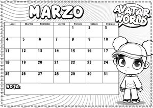 marzo 2024 para imprimir