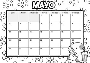 mes de mayo 2025 para imprimir