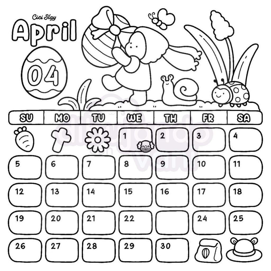 abril 2021 para imprimir calendario abril para imprimir 2026