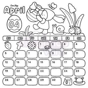 calendario abril para imprimir 2026