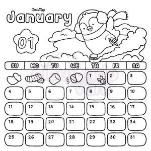 calendario enero para imprimir 2026