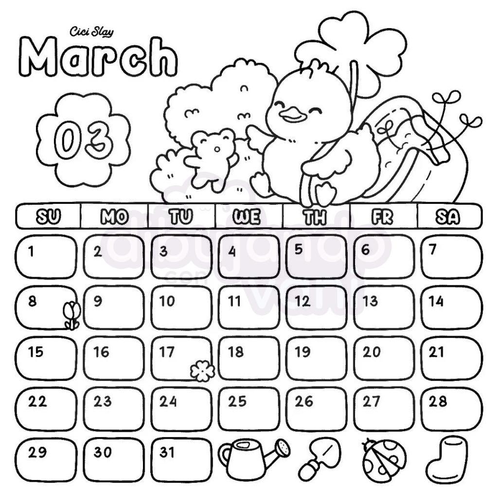 abril 2021 para imprimir calendario marzo para imprimir 2026