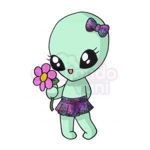 alien kawaii