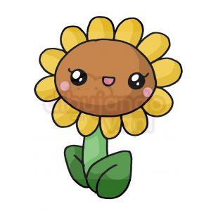 girasol kawaii
