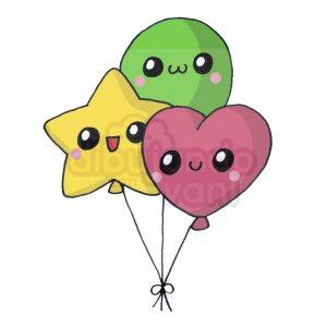 globos kawaii