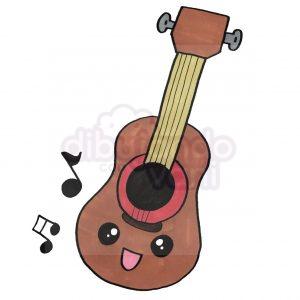 guitarra kawaii