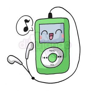 reproductor de musica kawaii