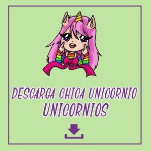 chica unicornio para descargar