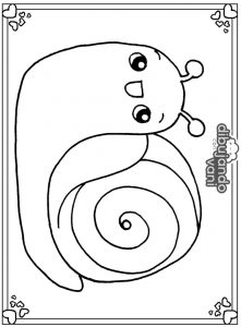caracol para imprimir