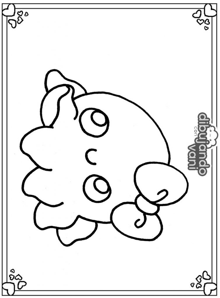 Dibujo de un pulpo para imprimir y colorear Dibujando