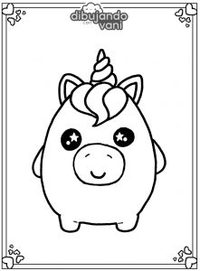 pet unicorn squishy kawaii para imprimir