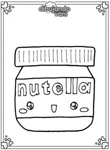 nutella para imprimir
