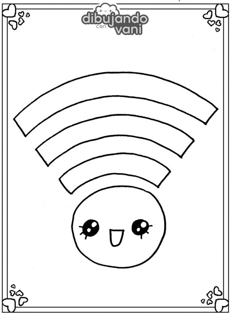 dibujo de wifi para imprimir wifi para imprimir