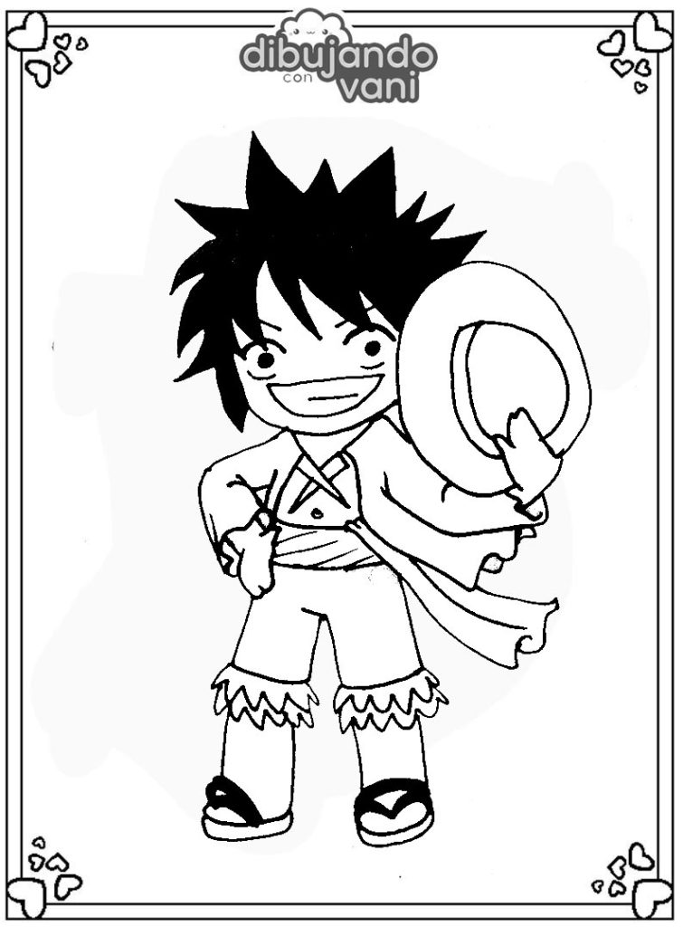 dibujo de tohru para imprimir luffy one piece para imprimir