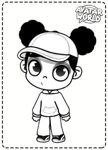 imagen avatar world 2 para imprimir