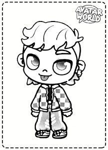 imagen avatar world 4 para imprimir