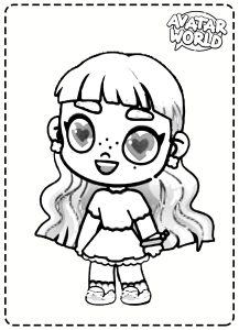 imagen avatar world 5 para imprimir