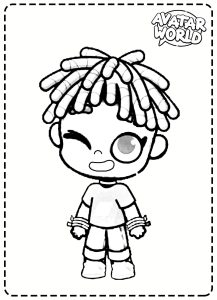 imagen avatar world 6 para imprimir