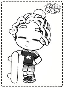 imagen avatar world para imprimir 8