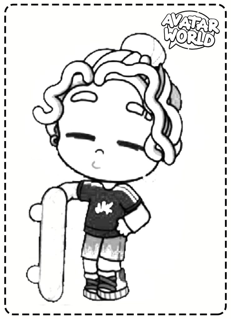 dibujo de avatar world para imprimir imagen avatar world para imprimir 8