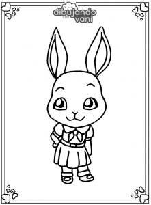 haru de beastars para imprimir