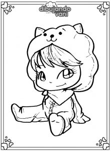 jin de bts para imprimir