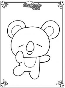 koya de bt21 para imprimir