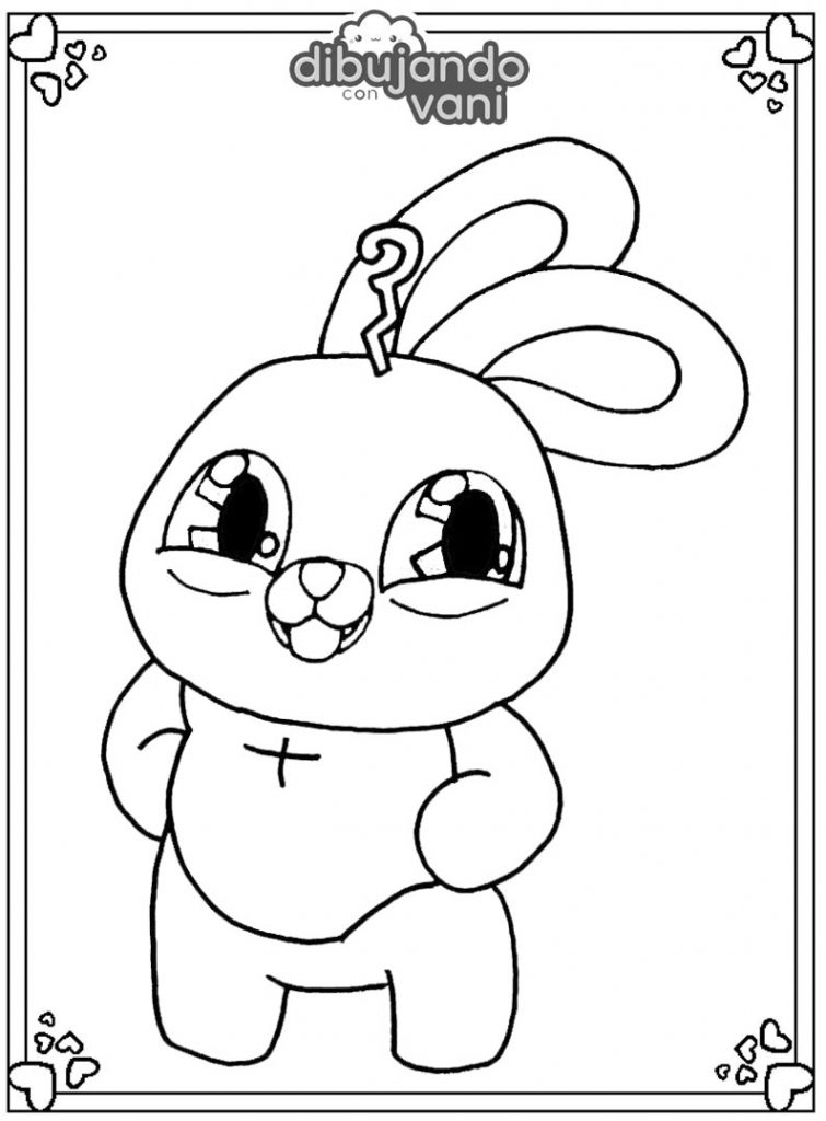 bunny para imprimir