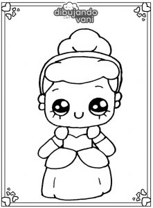 cenicienta para imprimir