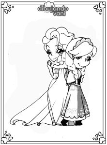 elsa y ana de frozen