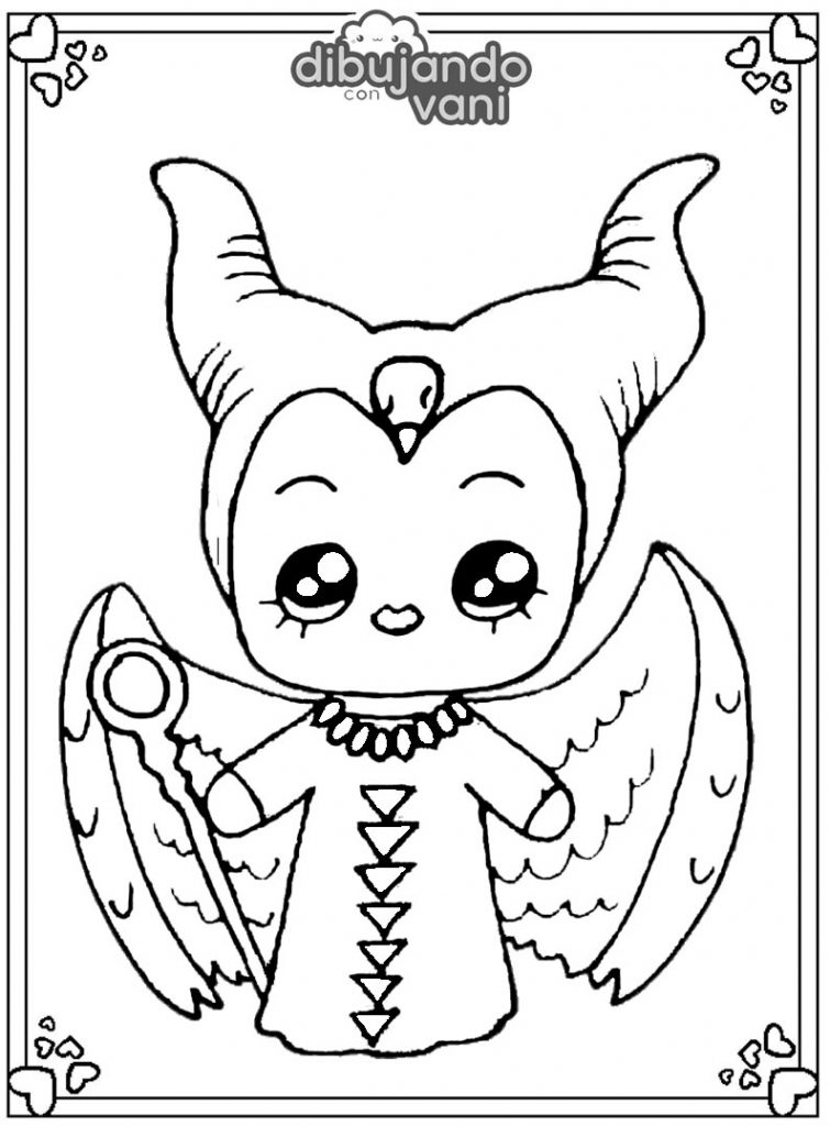 malefica para imprimir