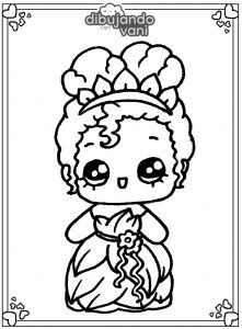 tiana para imprimir