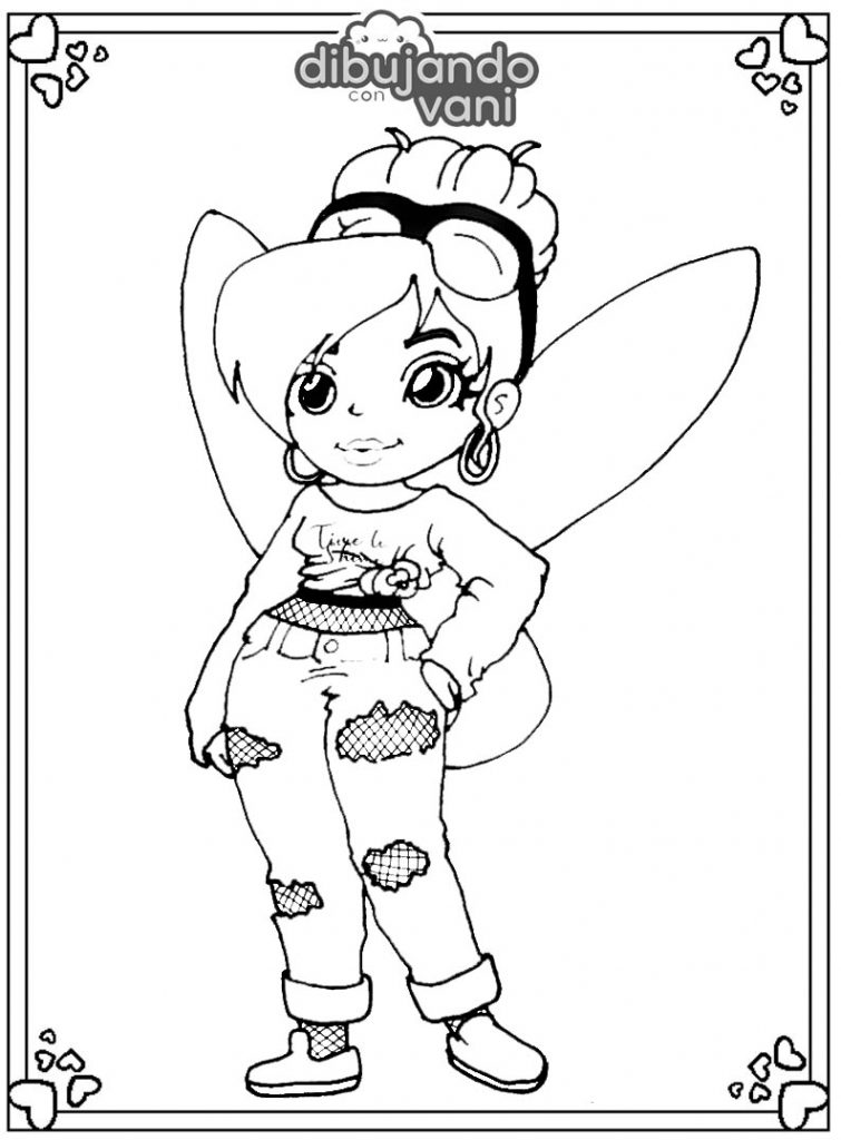tinkerbell para imprimir