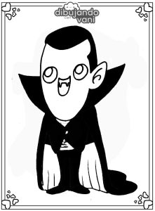 dracula de hotel transylvania para imprimir