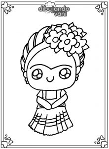 frida khalo para imprimir