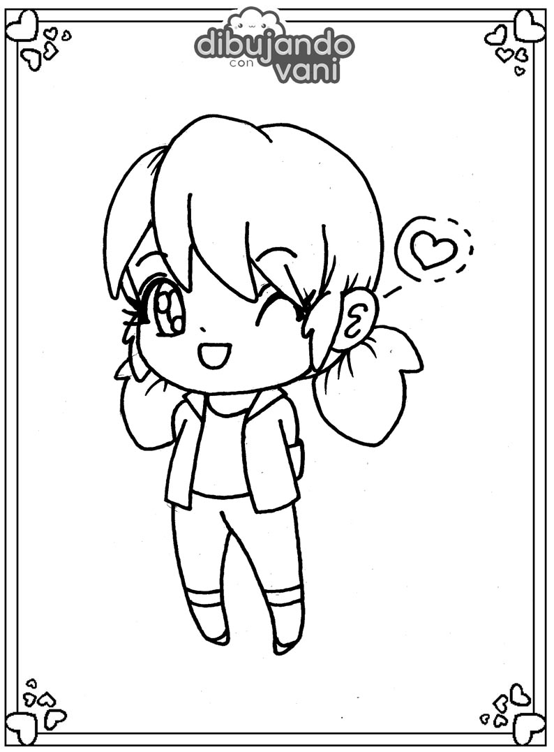 Dibujo de Bunnix para imprimir y colorear Dibujando con Vani