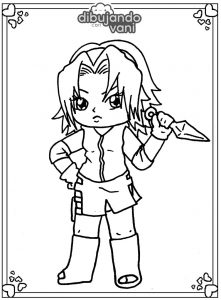 sakura para imprimir