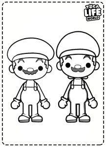 personaje para imprimir toca life world 10