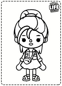 personaje toca life world 3 para imprimir