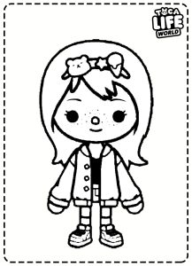 personaje toca life world para imprimir