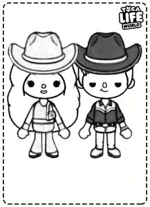 personaje para imprimir toca life world 9